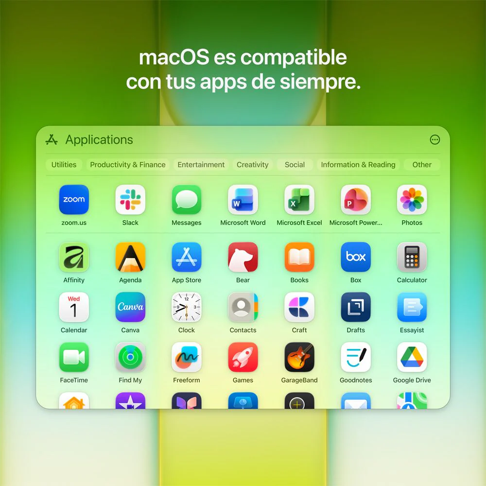 MacBook Neo de 13 pulgadas: Chip A18 Pro de Apple con CPU de 6 núcleos y GPU de 5 núcleos, Magic Keyboard, 256 GB SSD - Amarillo cítrico - Image 6