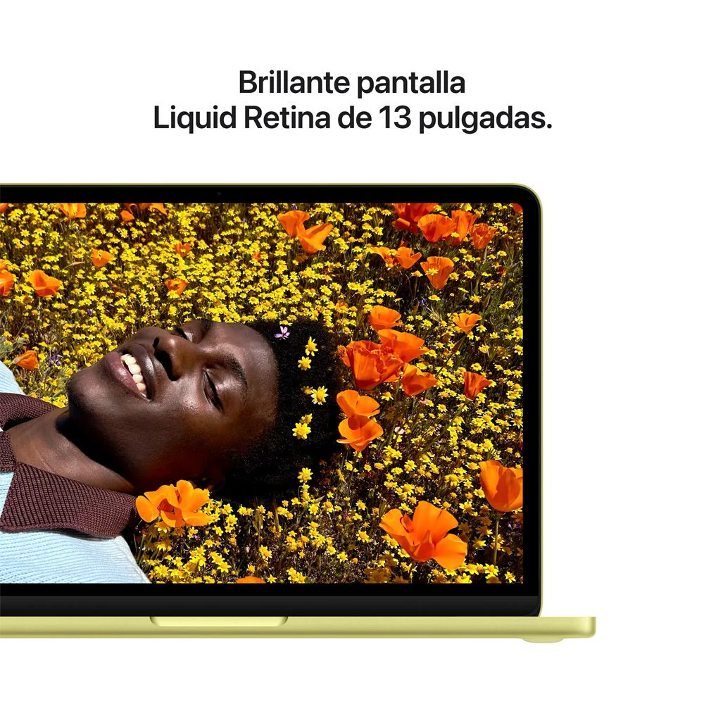 MacBook Neo de 13 pulgadas: Chip A18 Pro de Apple con CPU de 6 núcleos y GPU de 5 núcleos, Magic Keyboard con Touch ID, 512 GB SSD - Amarillo cítrico - Image 5