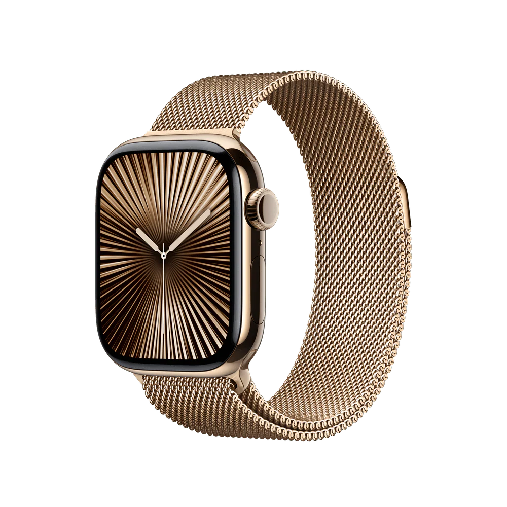 Correa estilo milanés color oro para caja de 42 mm - Image 2