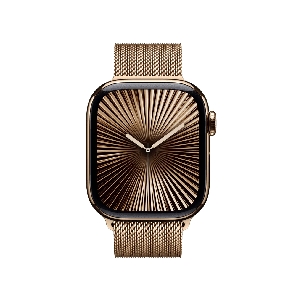 Correa estilo milanés color oro para caja de 42 mm - Image 3