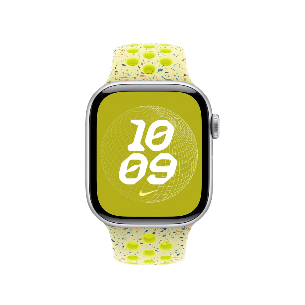 Correa deportiva Nike color Volt Splash para caja de 42 mm - S/M - Image 3
