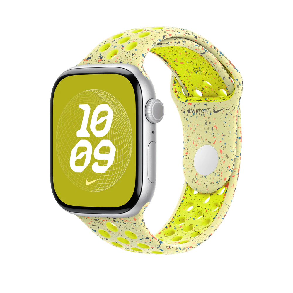 Correa deportiva Nike color Volt Splash para caja de 46 mm - S/M - Image 2