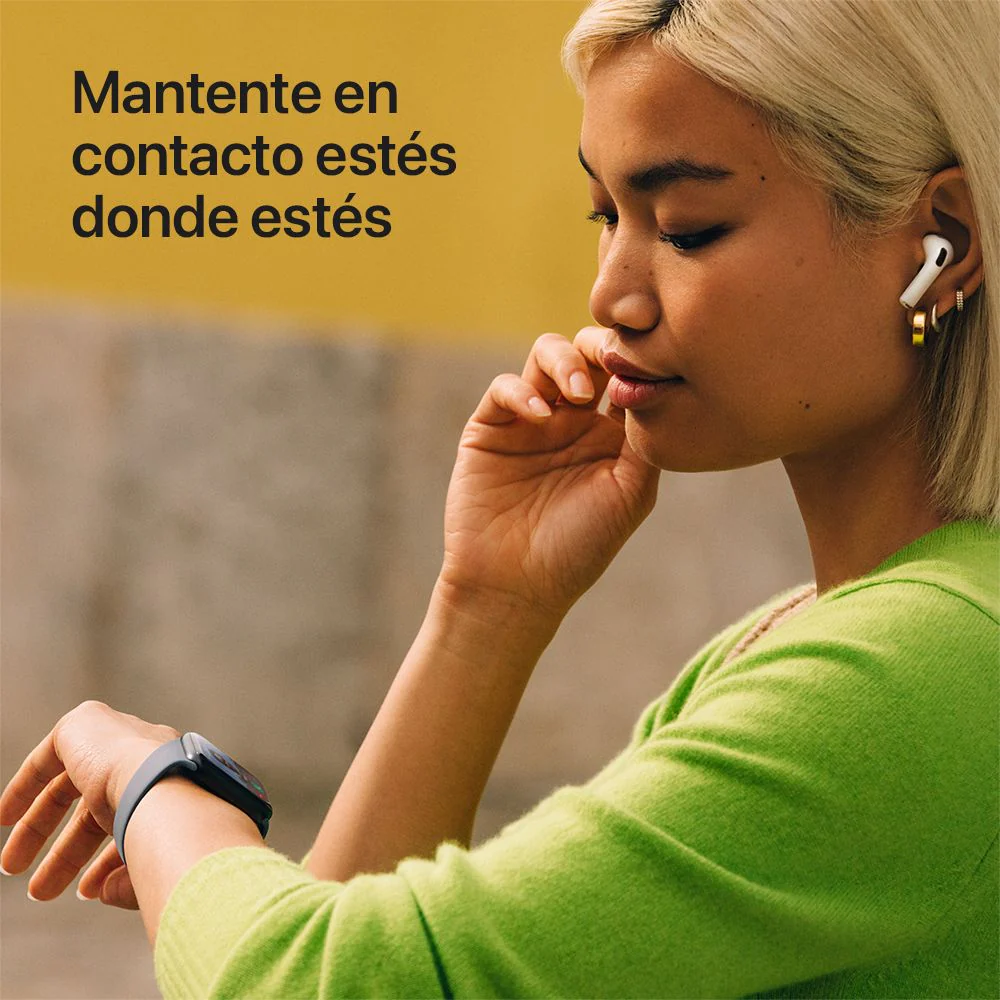 Apple Watch SE 3 GPS • Caja de aluminio color medianoche de 44 mm • Correa deportiva color medianoche - M/L - Image 4