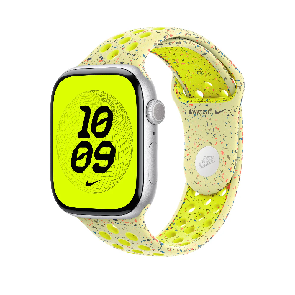 Correa deportiva Nike color Volt Splash para caja de 46 mm – M/L - Image 2