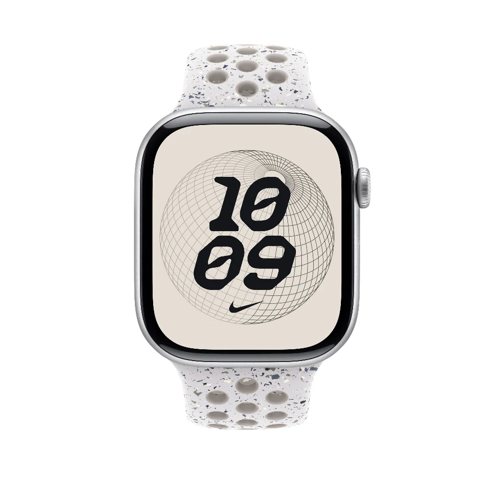 Correa deportiva Nike gris sutil para caja de 46 mm – S/M - Image 3