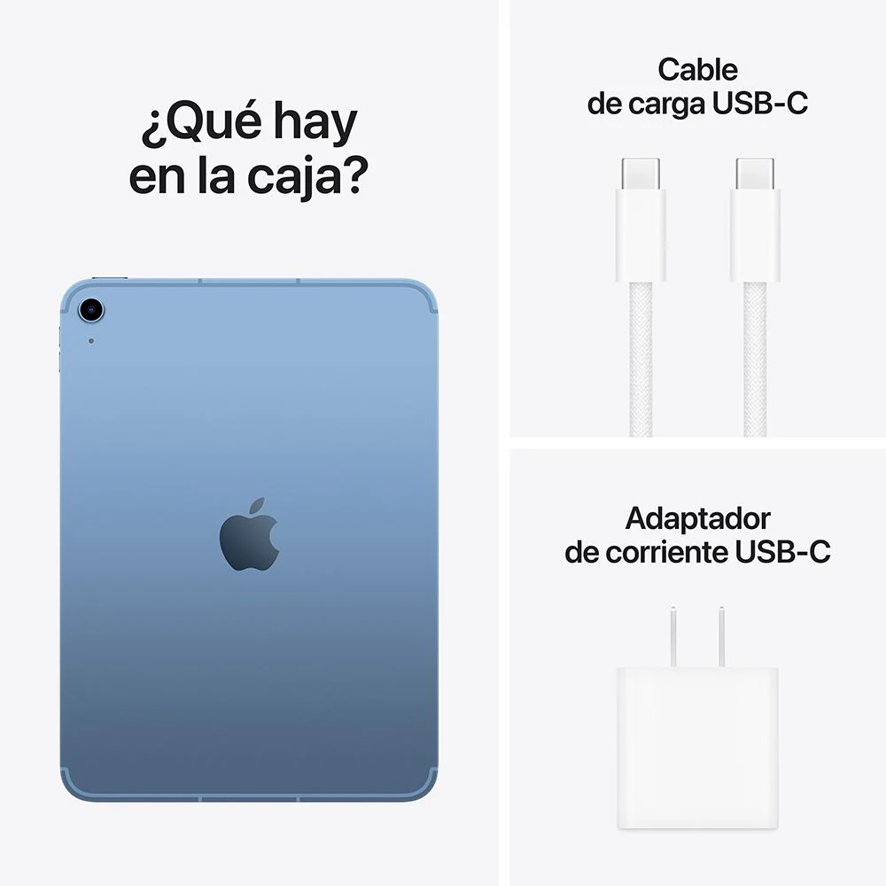 iPad Wi-Fi + Cellular 128 GB - Azul (A16) - Image 8