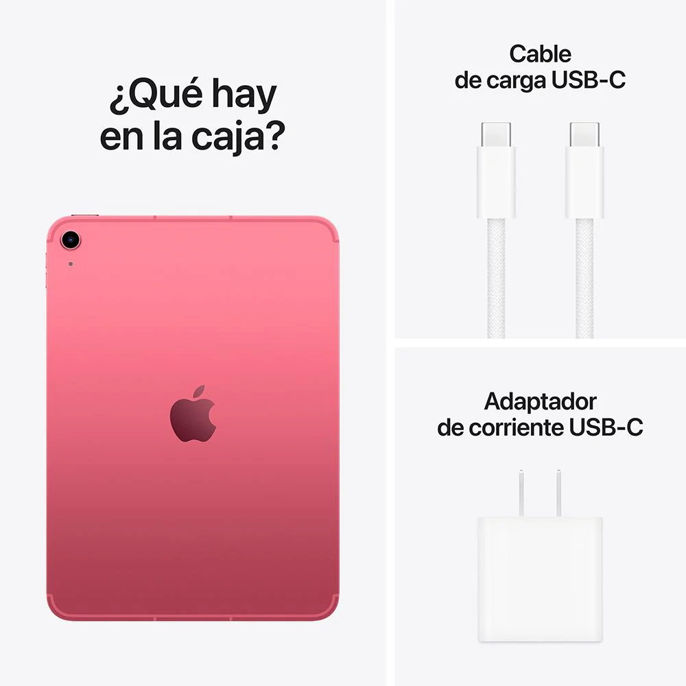 iPad Wi-Fi + Cellular 256 GB - Rosa (A16) - Image 8