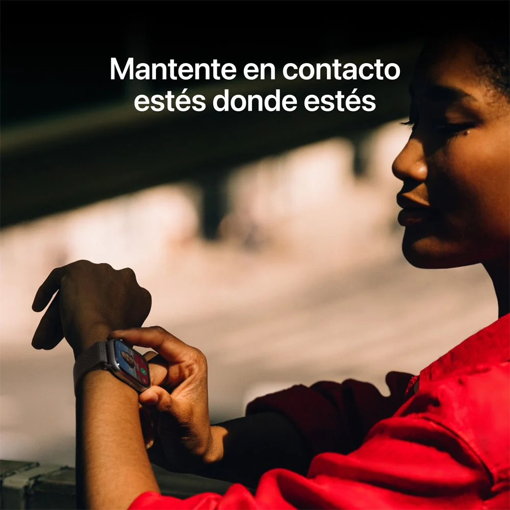 Apple Watch Series 11 GPS • Caja de aluminio color oro rosa de 46 mm • Correa deportiva rosa rubor – S/M - Image 7