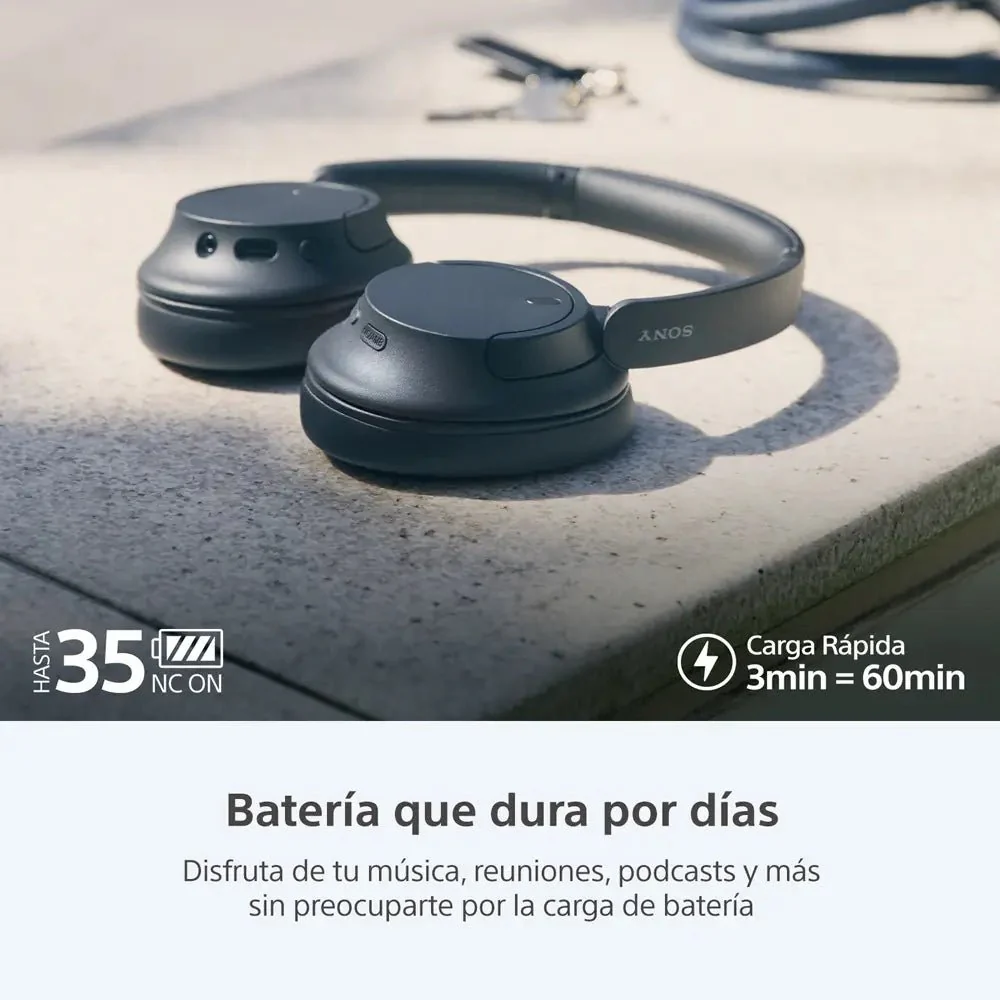 Audífonos Sony inalámbricos con cancelación de Ruido Around Ear WH-CH720N - Azul - Image 5