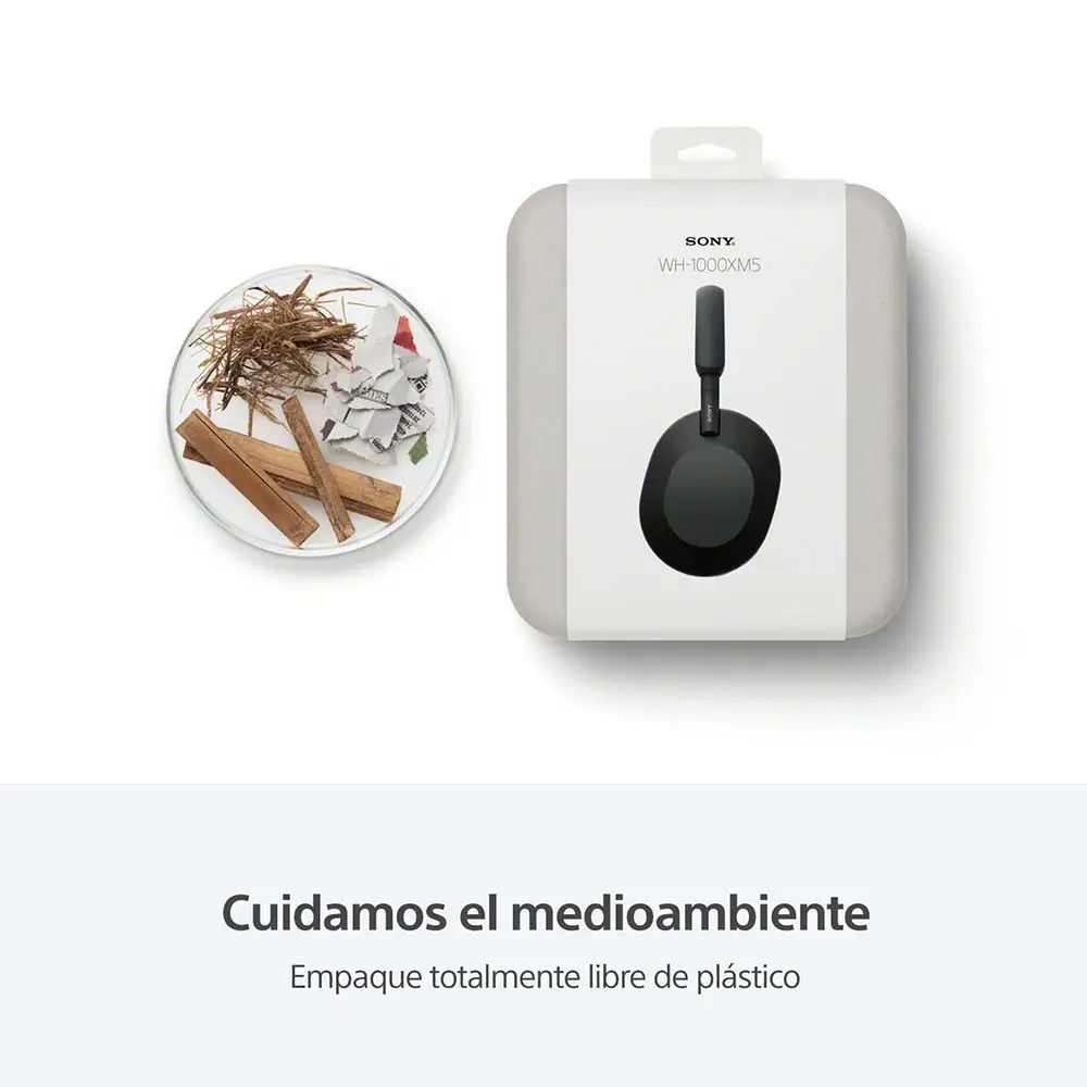 Audífonos Sony inalámbricos con cancelación de Ruido Around Ear WH1000XM5 - Negro - Image 10