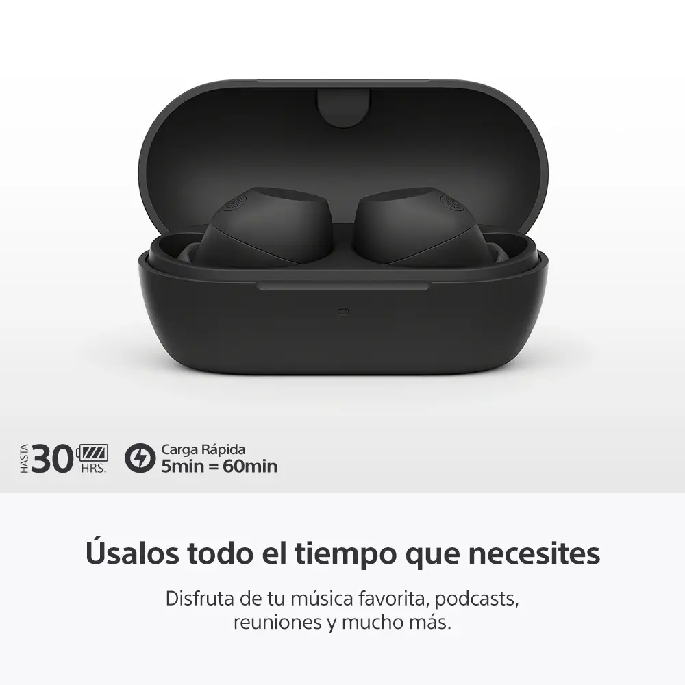 Audífonos Sony Inalambricos con Cancelacion de Ruido In Ear WF-C710N - Negro - Image 4