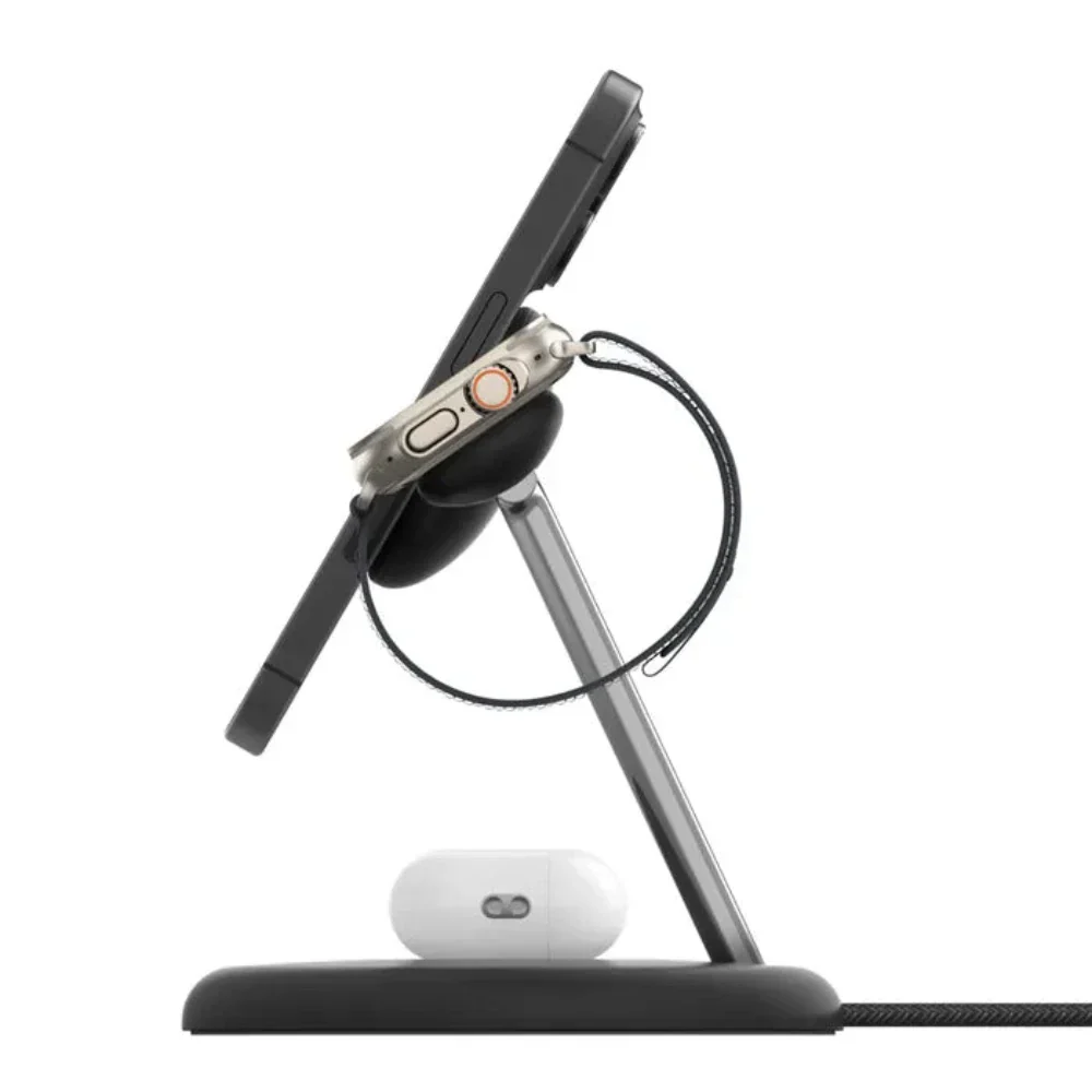 Base de carga Belkin QI2 3 en 1 15W - Negro - Image 2