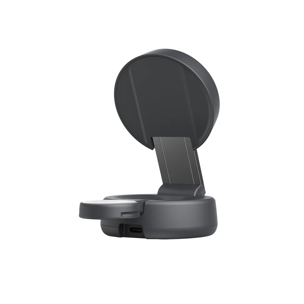 Base de Carga inalámbrica Belkin Qi2 25W 2 en 1 Ultra Charge Pro - Gris - Image 3