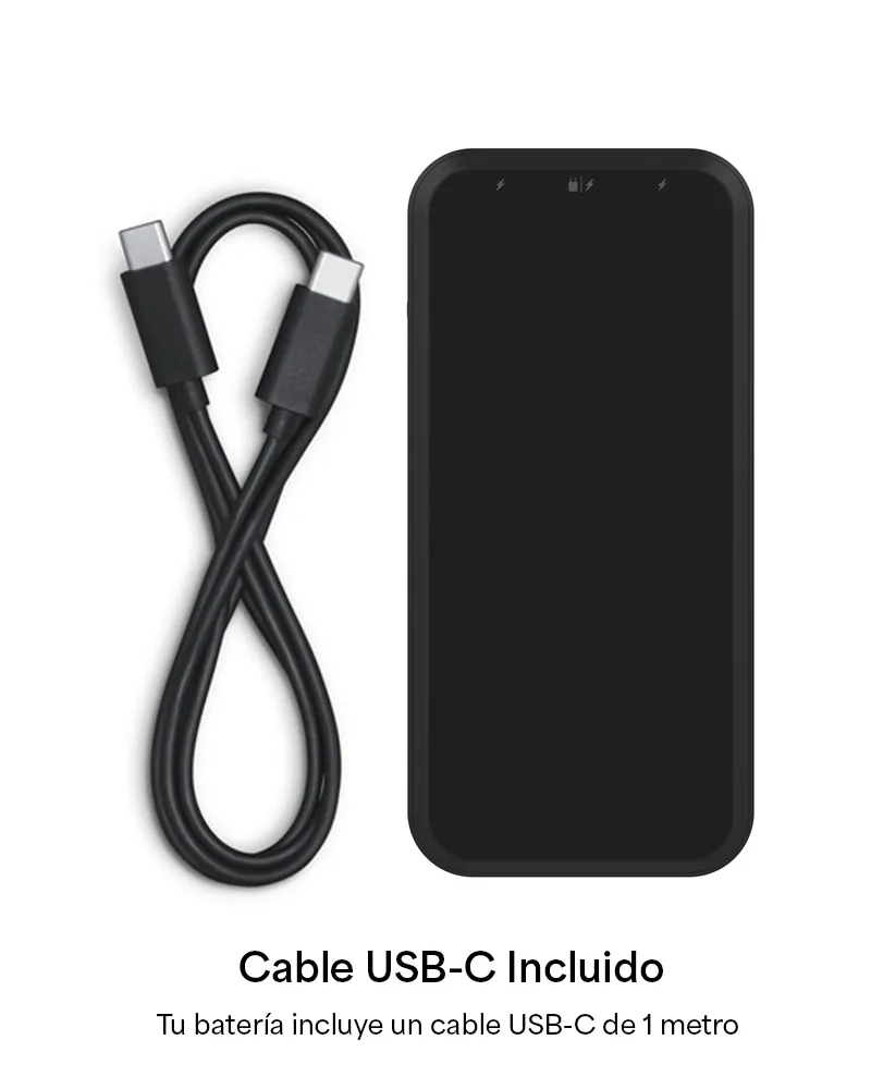 Batería externa Mophie Prime 10,000 mAh - Negro - Image 7