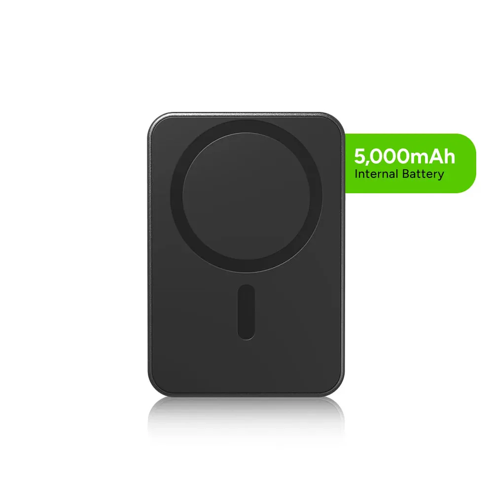 Batería magnética Mophie - 5,000 mAh Qi2 Snap Mini - Negro - Image 4
