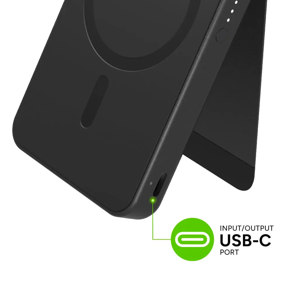 Batería magnética Mophie - 5,000 mAh Qi2 Snap Mini - Negro - Image 6