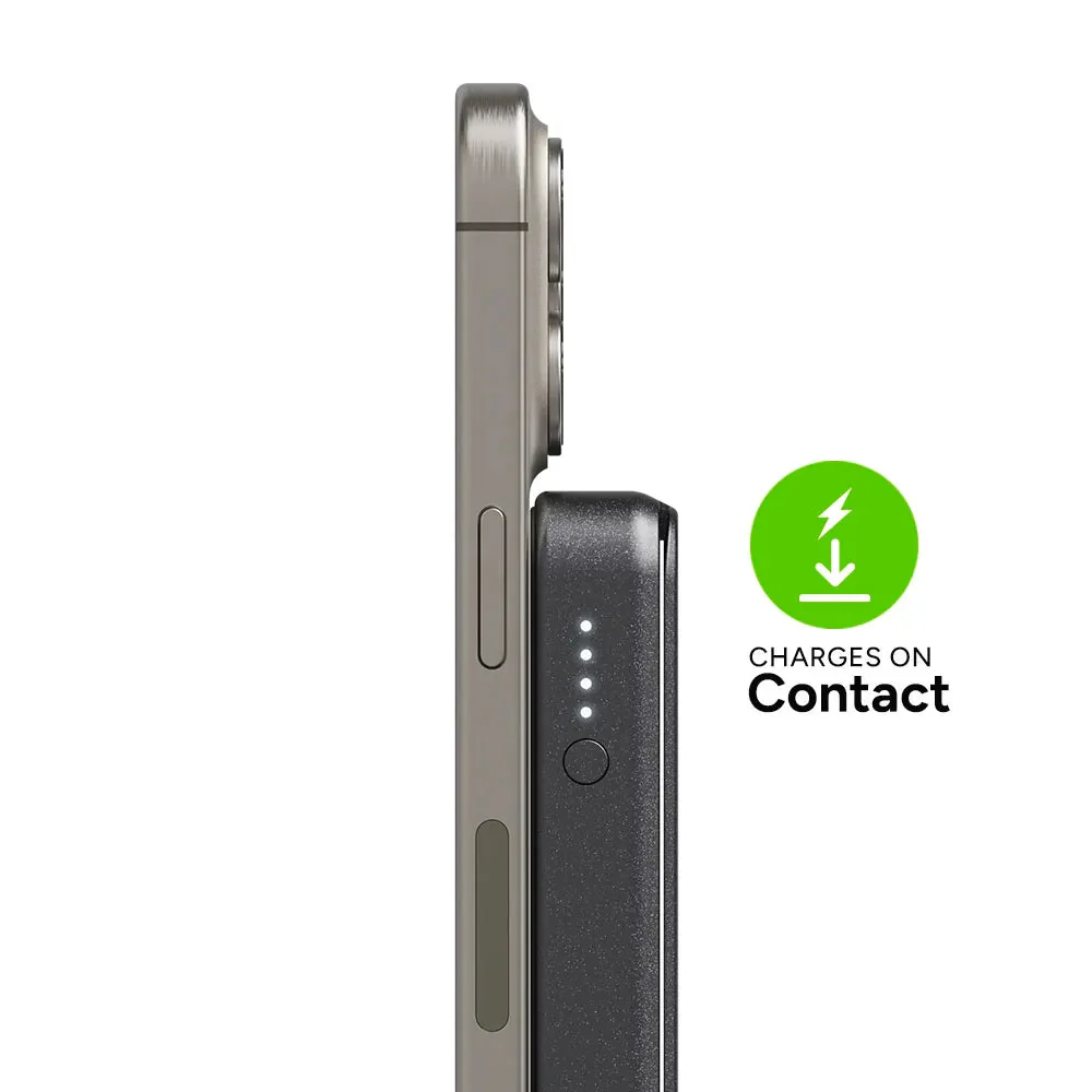 Batería magnética Mophie - 5,000 mAh Qi2 Snap Mini - Negro - Image 8