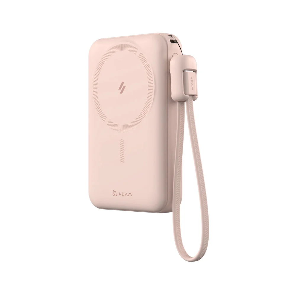 Batería portátil Adam Elements VIONTA C2 Pro, 8 en 1 de 10,000mAh - Rosa - Image 3