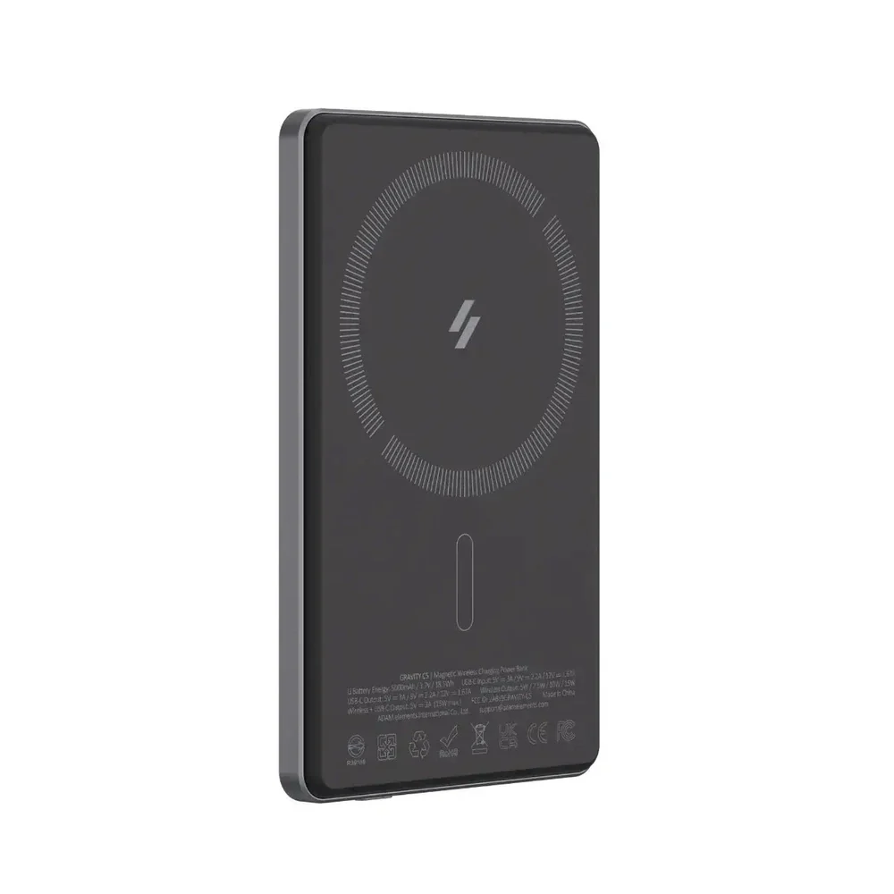 Batería magnética Adam Elements Gravity C5 - 5,000mAh - Gris - Image 5