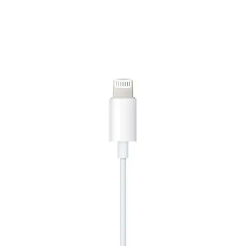 Cable Apple de Lightning a entrada de audio de 3.5 mm (1.2 m) - Blanco - Image 2