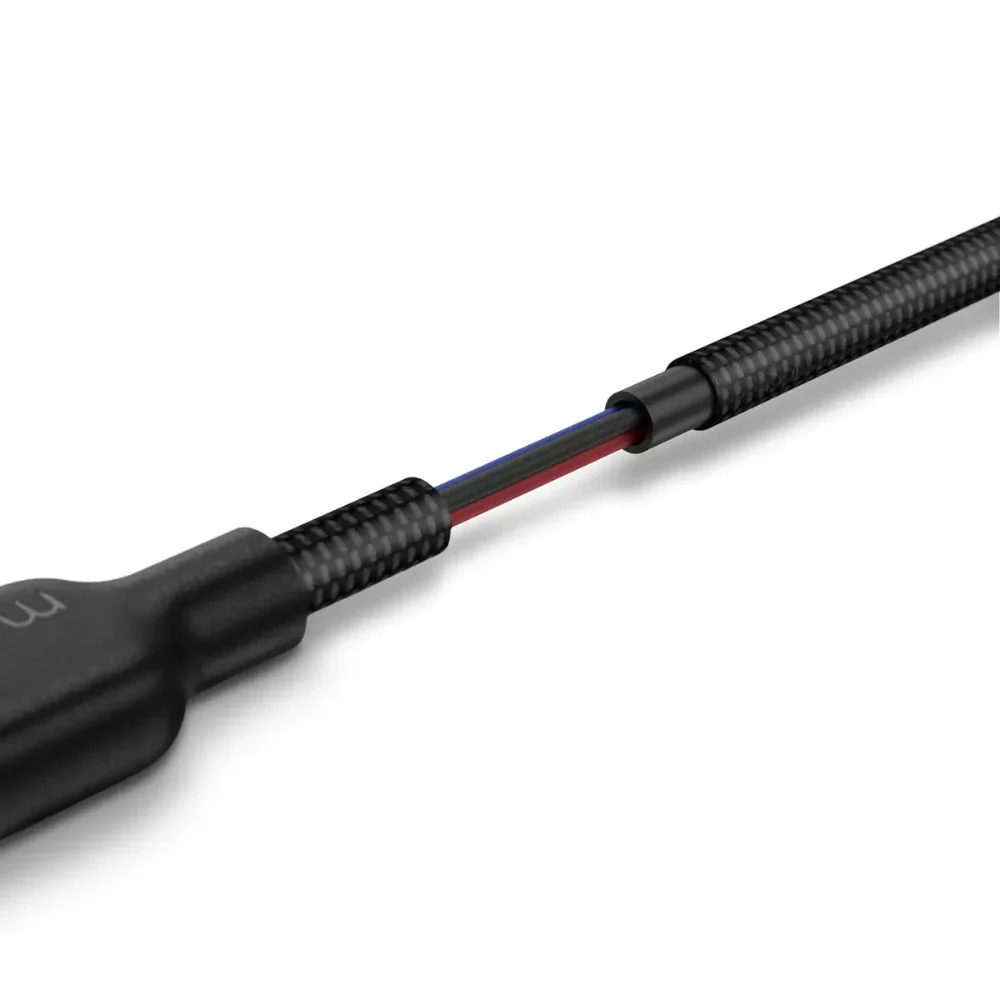 Cable Mophie Trenzado USB-C a Lightning 1m - Negro - Image 4
