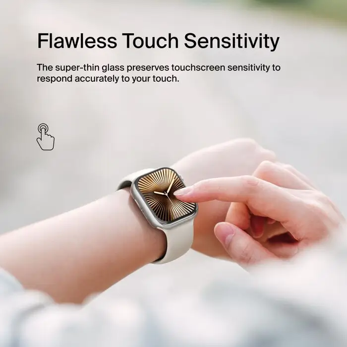 Case 360 Belkin Antimicrobial para Watch S10/46mm-Transparente - Image 5