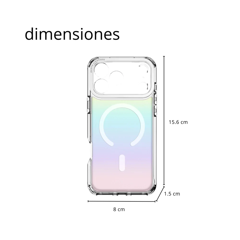 Case Avana Cosmic Frost con MagSafe para iPhone 17 Pro - Violeta Cósmico - Image 15