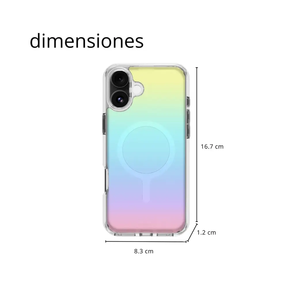Case Avana Cosmic para iPhone 16 Plus con MagSafe - Azul/Violeta - Image 7