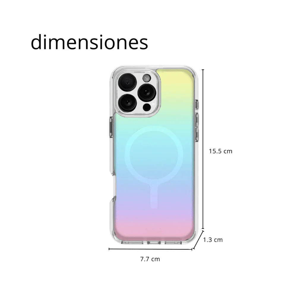 Case Avana Cosmic para iPhone 16 Pro con MagSafe - Azul/Violeta - Image 7