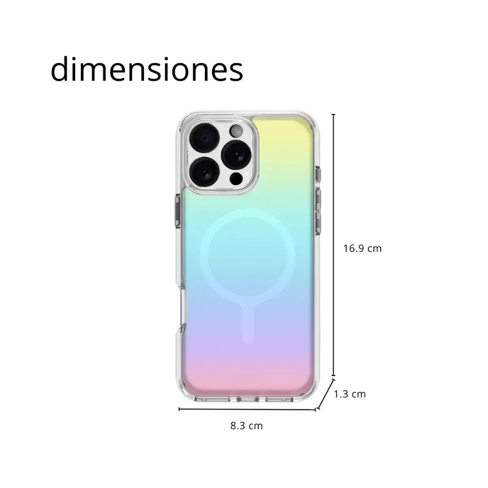 Case Avana Cosmic para iPhone 16 Pro Max con MagSafe - Azul/Violeta - Image 8