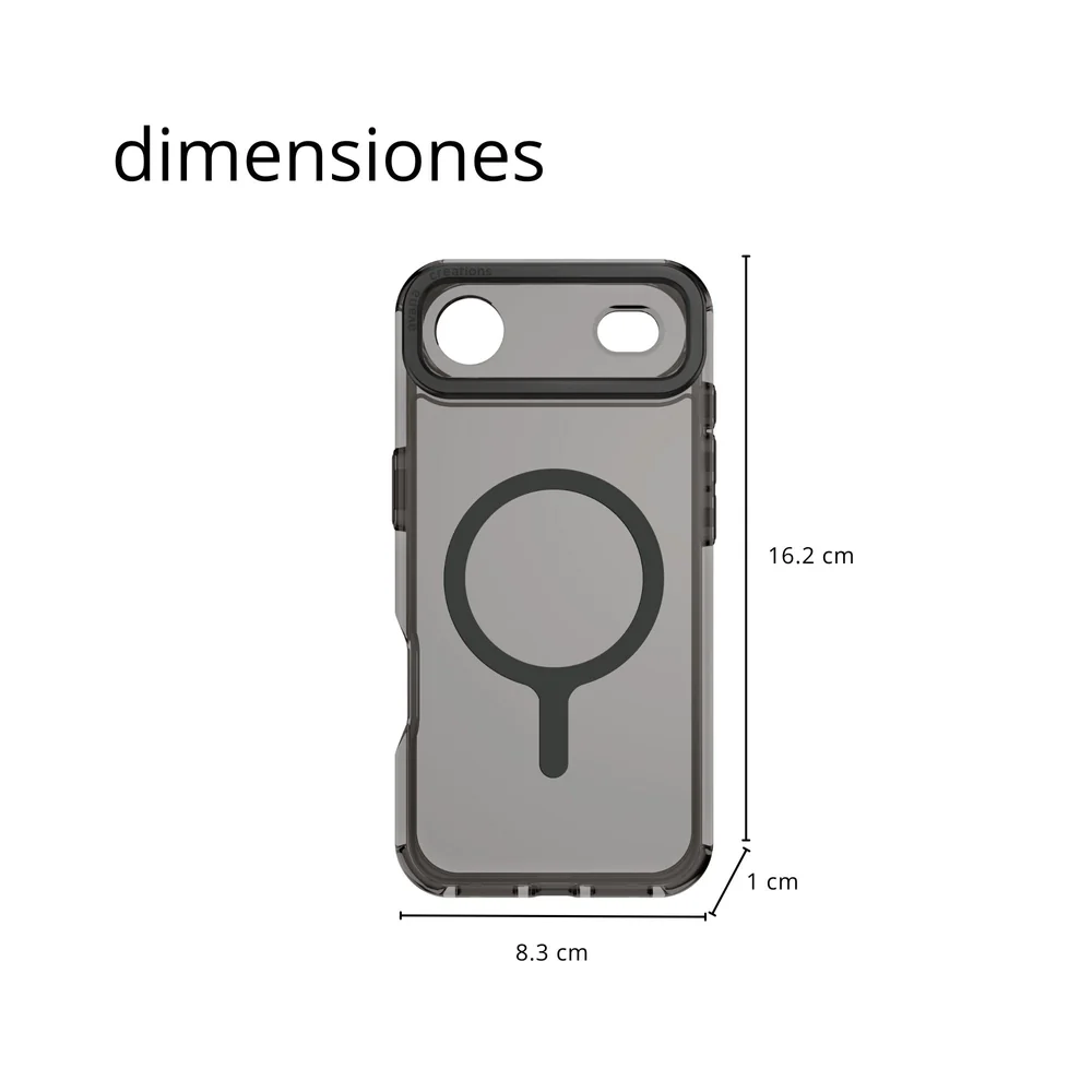 Case Avana Ice Ash con MagSafe para iPhone Air - Humo - Image 12
