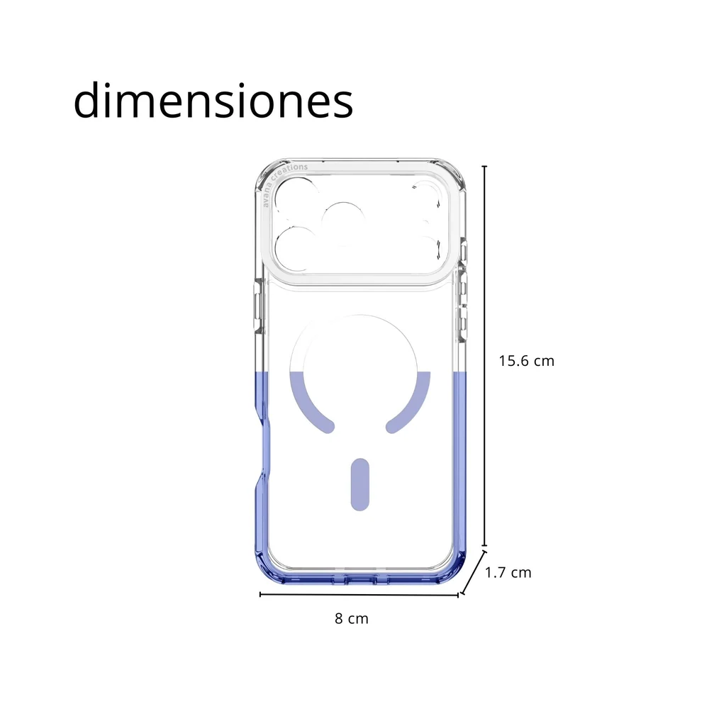 Case Avana Mood con Magsafe para iPhone 17 Pro - Púrpura Claro - Image 13