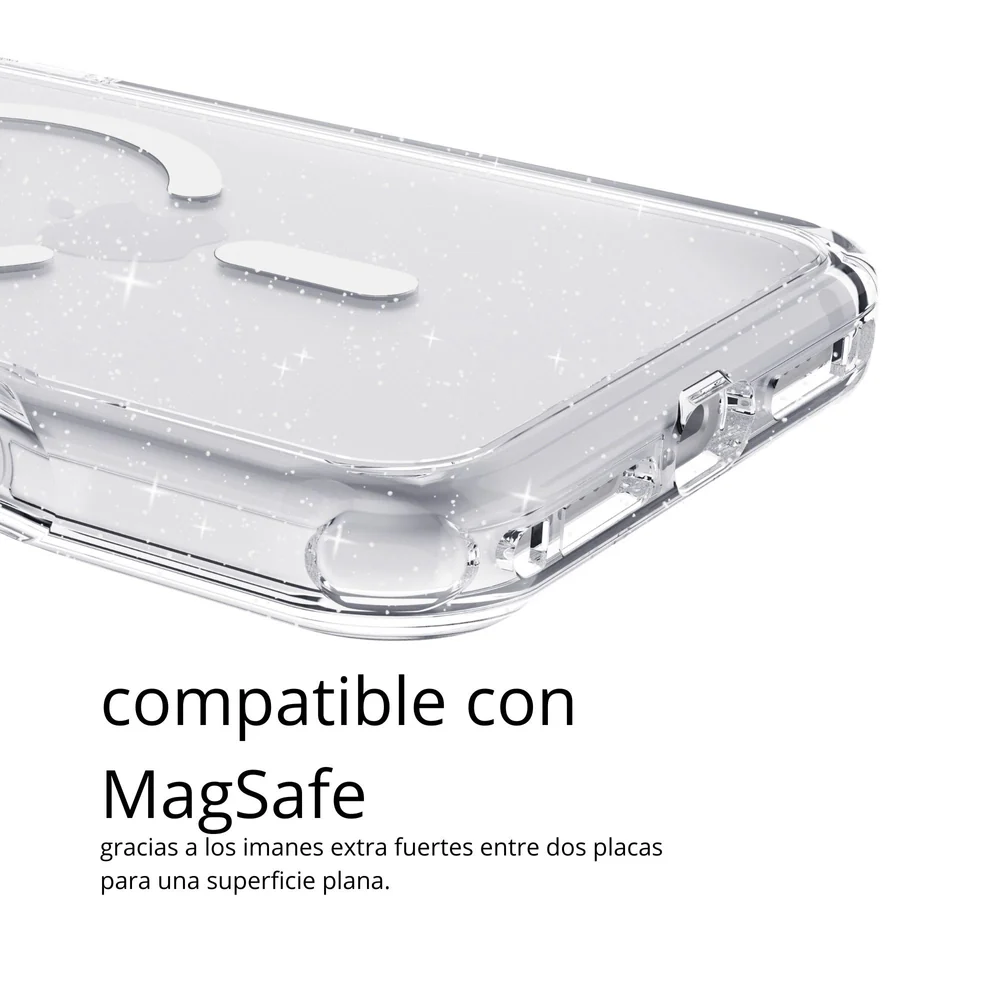 Case Avana Starlight con MagSafe para iPhone 17 Pro Max - Plata - Image 10