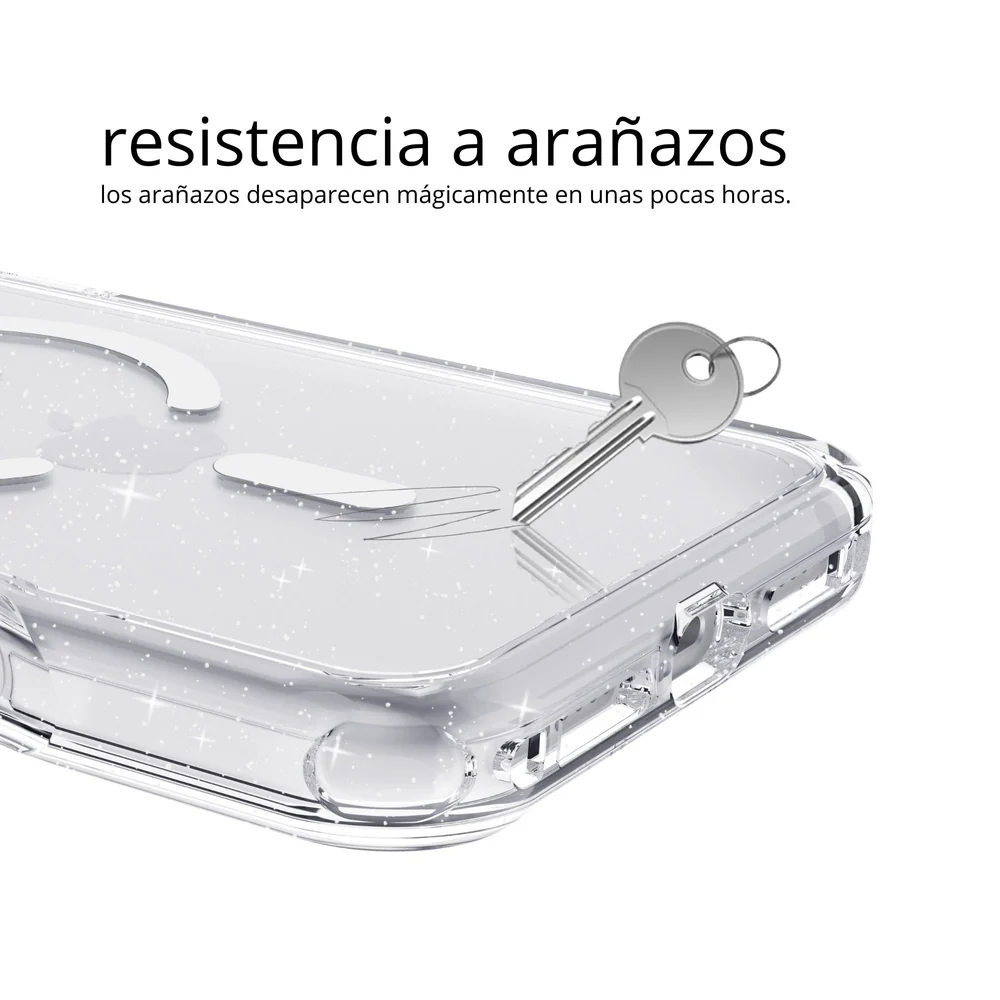 Case Avana Starlight con MagSafe para iPhone 17 Pro - Plata - Image 11