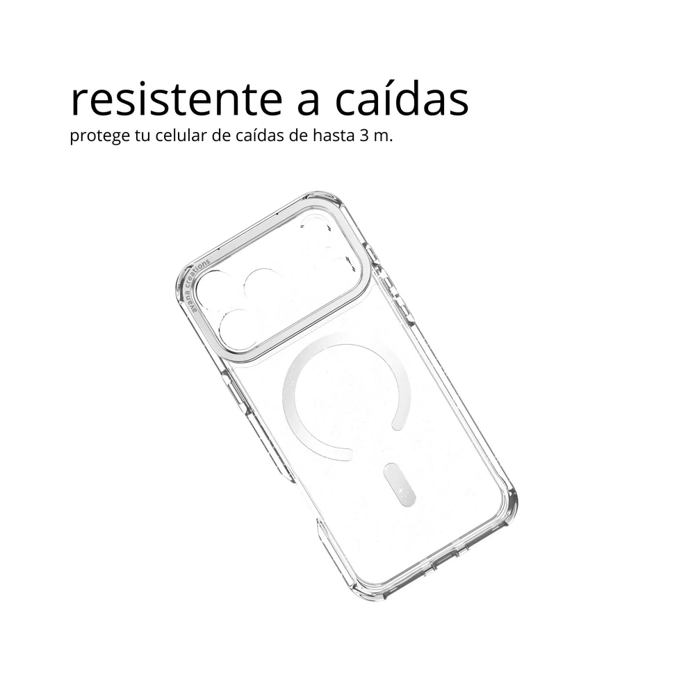 Case Avana Starlight con MagSafe para iPhone 17 Pro - Plata - Image 9