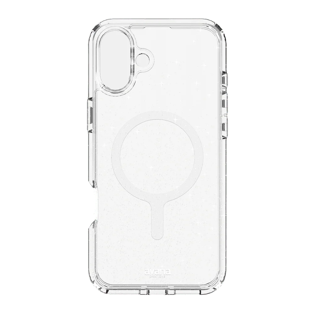 Case Avana StarLite para iPhone 16 Plus con MagSafe - Plata Superestrella