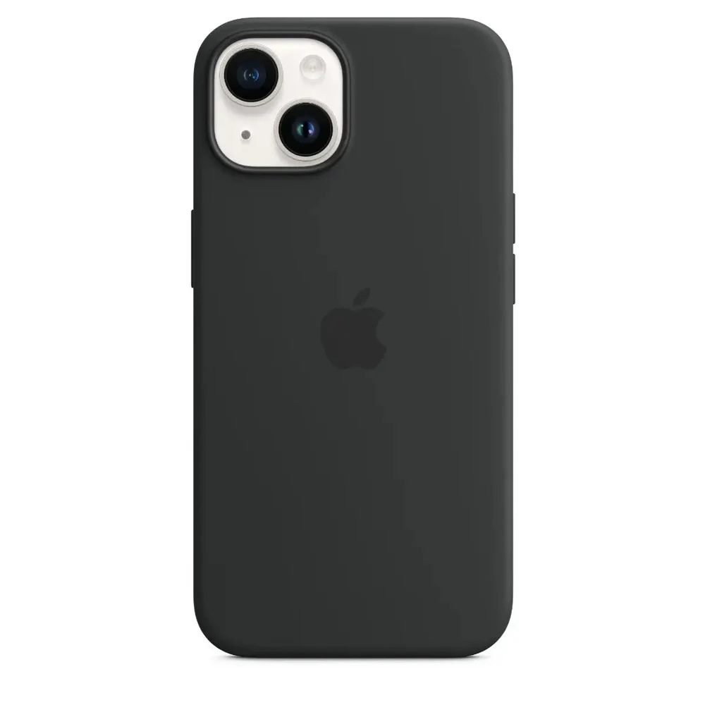 Case de Silicona Apple para iPhone 14 con MagSafe - Medianoche - Image 4
