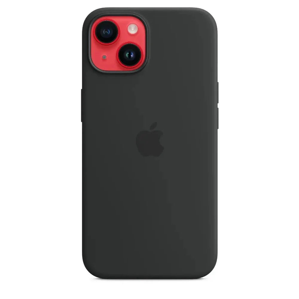Case de Silicona Apple para iPhone 14 con MagSafe - Medianoche - Image 5