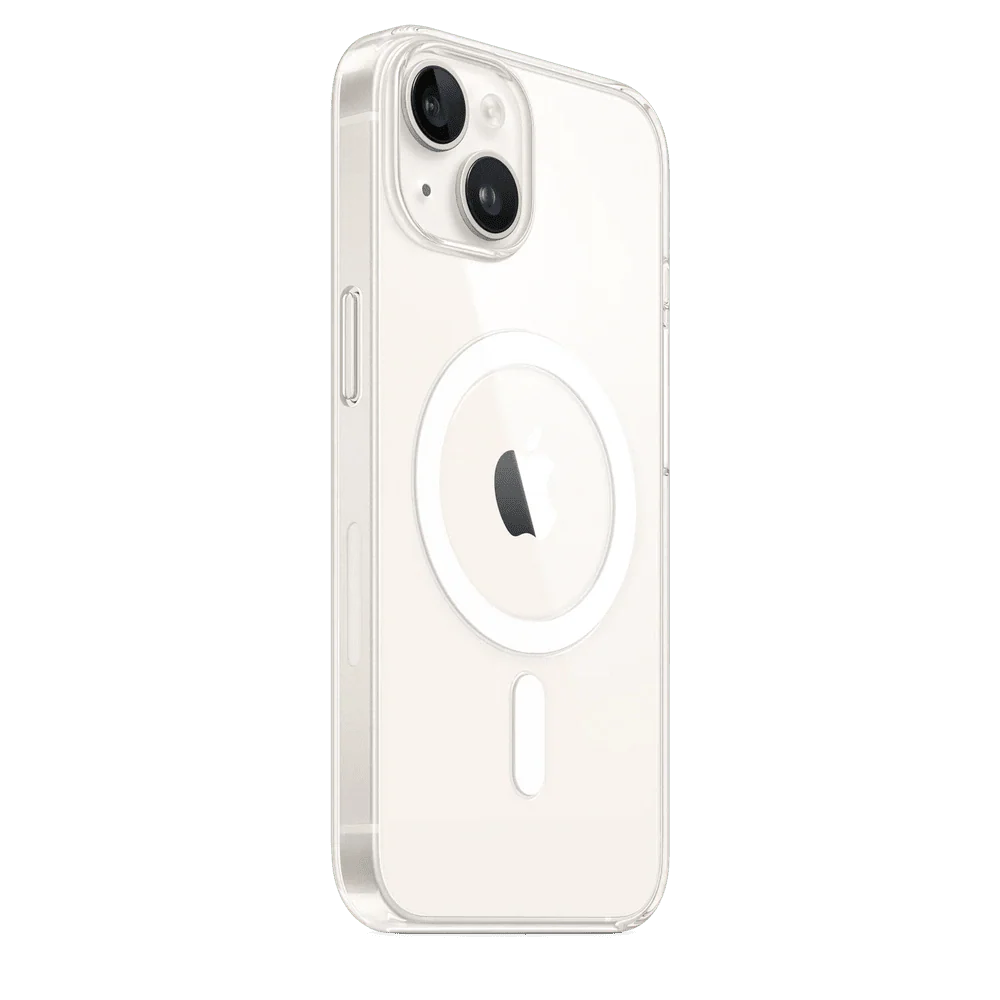 Case de Silicona Apple para iPhone 14 con MagSafe - Transparente - Image 6
