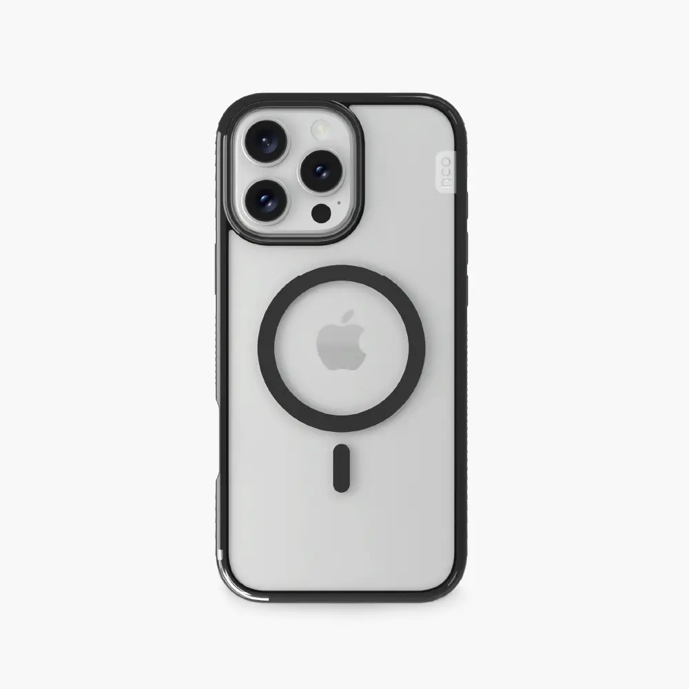 Case NCO SafeCase Force con MagSafe para iPhone 16 Pro Max - Negro