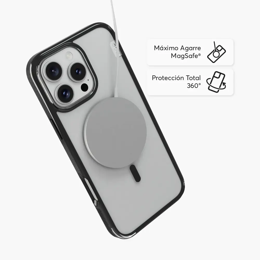 Case NCO SafeCase Force con MagSafe para iPhone 16 Pro Max - Negro - Image 4
