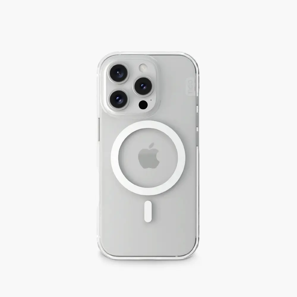 Case NCO SafeCase Force con MagSafe para iPhone 16 Pro - Transparente