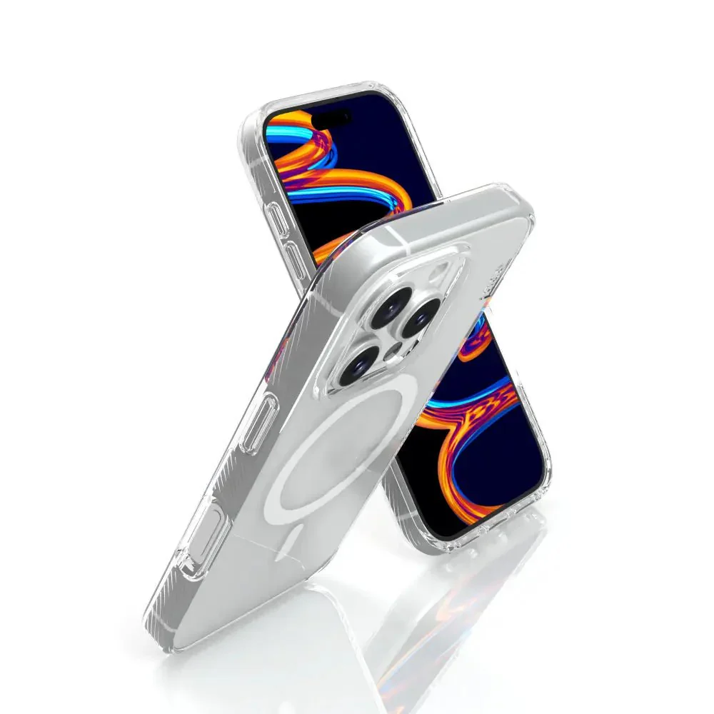 Case NCO SafeCase Force con MagSafe para iPhone 16 Pro - Transparente - Image 3