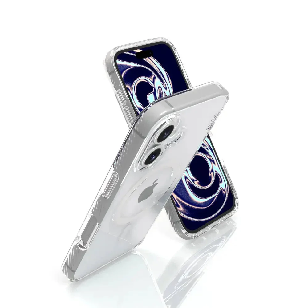 Case NCO SafeCase Force con MagSafe para iPhone 16 - Transparente - Image 3