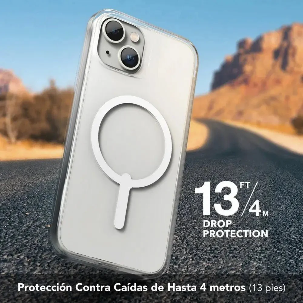 Case GEAR4 Crystal Palace Snap para iPhone 13/14 con MagSafe - Transparente - Image 4