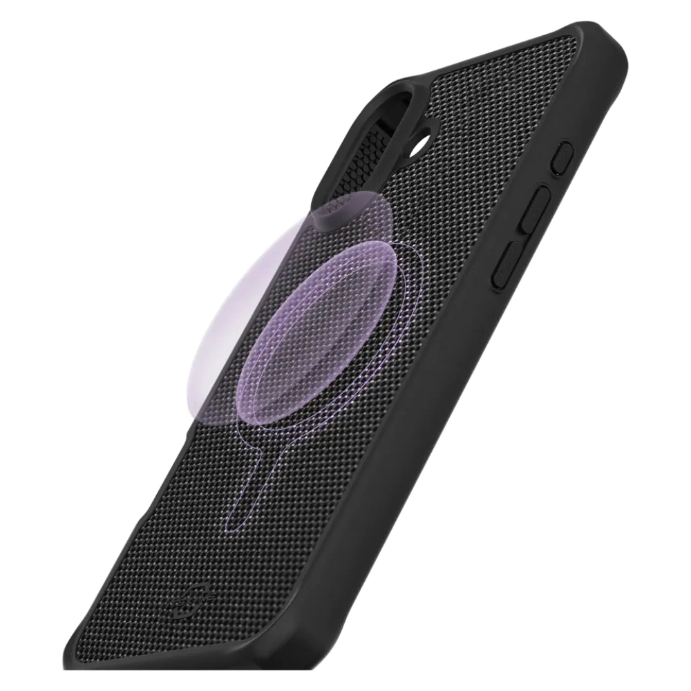 Case ItSkins Ballistic Nylon con MagSafe para iPhone 16 - Negro - Image 3