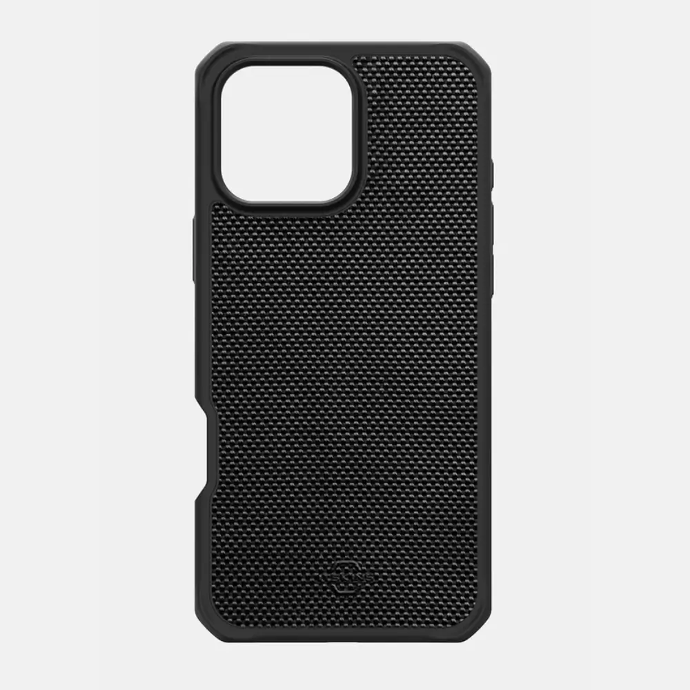 Case ItSkins Ballistic R Nylon para iPhone 16 Pro Max con MagSafe - Negro