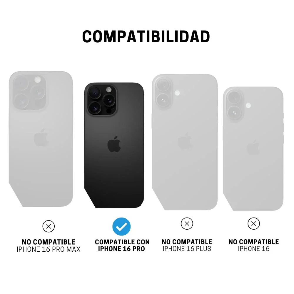 Case ItSkins para iPhone 16 Pro con MagSafe - Transparente - Image 10