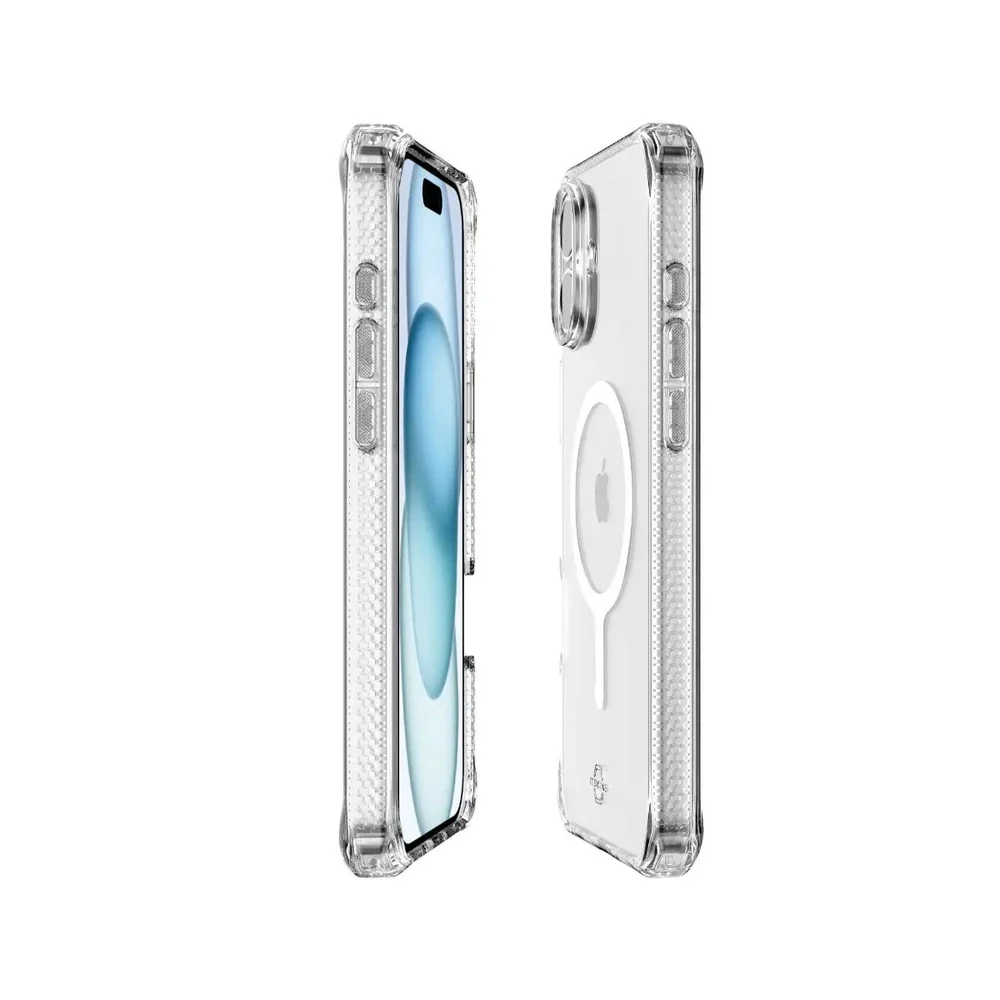 Case ItSkins para iPhone 16 con MagSafe - Transparente