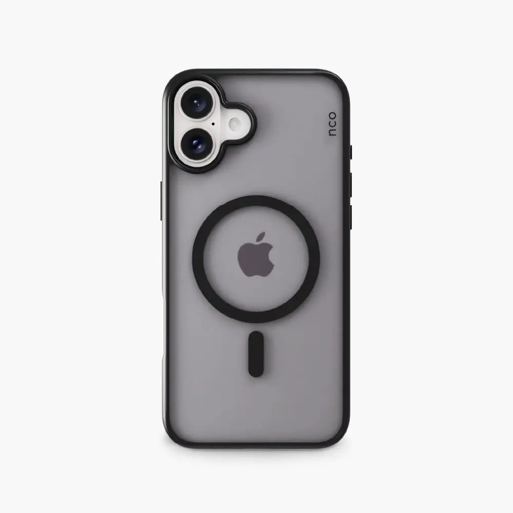 Case NCO SafeCase Lite con MagSafe para iPhone 16 Plus - Negro
